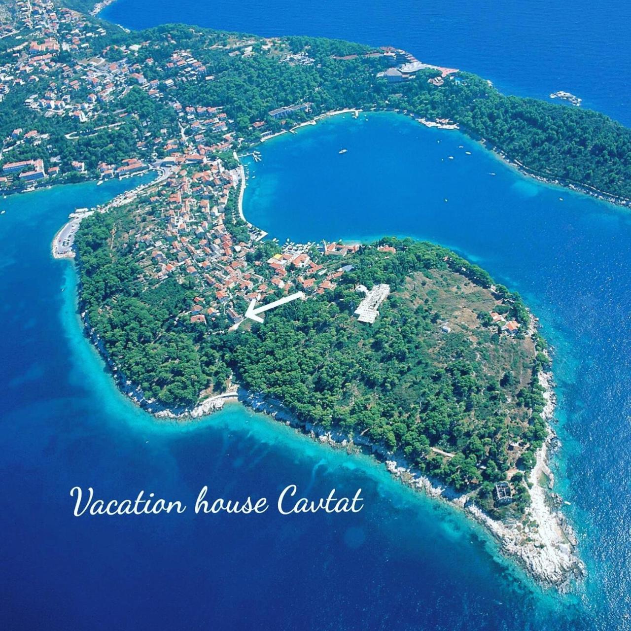 Vacation House Cavtat Villa Eksteriør bilde